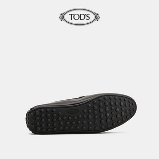 TOD'S官方正品2021秋冬新品男鞋男士KATE系列真皮豆豆鞋男一脚蹬