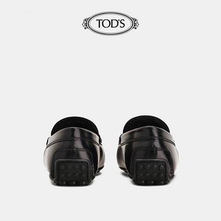 TOD'S官方正品2021秋冬新品男鞋男士KATE系列真皮豆豆鞋男一脚蹬