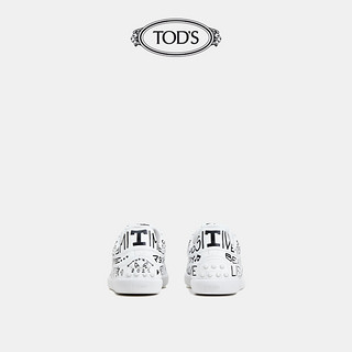 TOD'S官方正品2021秋冬新品GRAFFITI男士真皮休闲运动鞋男板鞋