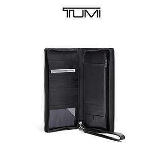 TUMI/途明Alpha系列多卡槽黑色长款男士拉链钱包