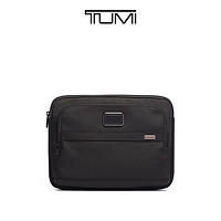 TUMI/途明Alpha 3系列弹道尼龙中号旅行收纳包笔记本电脑包（黑色/02603165D3）
