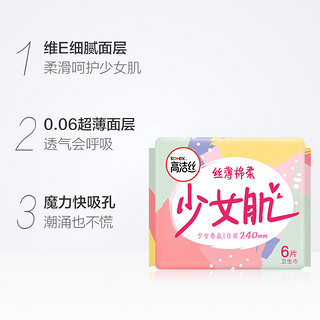 kotex 高洁丝 日夜组合装卫生巾70片