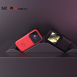 SJCAM 360全景裸机防水防抖4K高清拇指运动相机 C200+128G卡+配件包