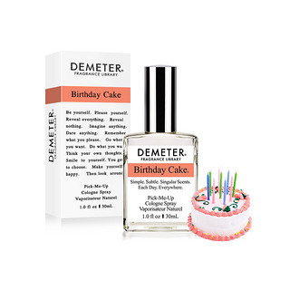 美国Demeter香氛派对生日蛋糕气味女士淡香水派对创意礼品帝门特