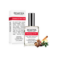 美国Demeter香氛派对纽约的圣诞节淡香水清新持久生日礼物帝门特