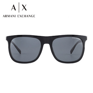 Armani阿玛尼墨镜夏季男士黑色方框潮流太阳镜宝岛眼镜官方AX4102