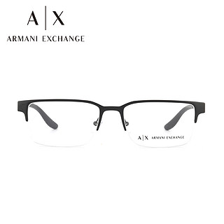 Armani阿玛尼眼镜架镜框男商务光学半框可配近视度数宝岛官方1046（0AX1046-6001）