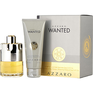 AZZARO 阿莎罗 通缉令男士香氛套装（EDT 100ml+洗发沐浴露100ml