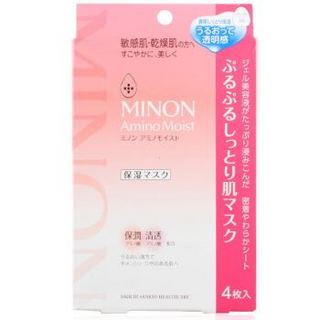 MINON 蜜浓 氨基酸面膜 4片*2