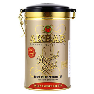 AKBAR 阿客巴 金罐锡兰大叶红茶  150g