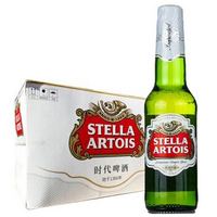 STELLA ARTOIS 时代（Stella Artois）淡色拉格圣诞啤酒 330ml*24瓶 整箱装 比利时原装进口 世界啤酒大赛金奖拉格