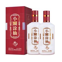 小糊涂仙 普酱 53度 酱香型白酒 500ml*2瓶 双支装