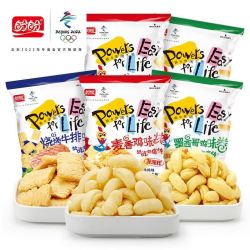 foods 盼盼 鸡味块麦香味墨西哥鸡味卷混合口味休闲办公膨化零食品 鸡