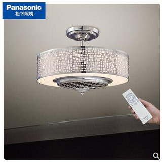 松下（Panasonic）客厅6头风扇吸顶灯餐厅吊扇灯大气别墅大厅照明灯具 HHLZ8616