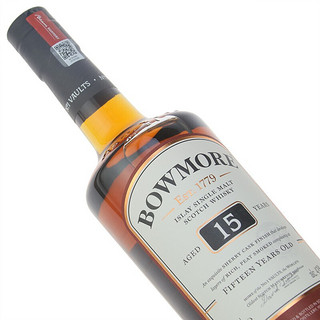 BOWMORE 15年 单一麦芽 苏格兰威士忌 43%vol 700ml