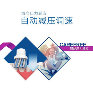 OralB欧乐b电动牙刷成人情侣礼物3D声波旋转式充电式牙刷Pro600Plus 魅力紫