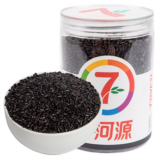 七河源黑米450g（小桶） 粥米 东北杂粮 无人工染色