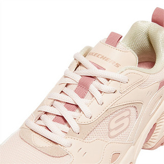 Skechers斯凯奇21年秋季男女复古机老爹鞋 237209/149916 149916-PINK 桃粉色 女款 36.5