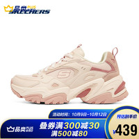 Skechers斯凯奇21年秋季男女复古机老爹鞋 237209/149916 149916-PINK 桃粉色 女款 39