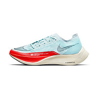 NIKE 耐克 Zoomx Vaporfly Next%2 男子跑鞋 CU4111-400 冰蓝/橘红 38.5