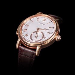 seagull海鸥表seagull三问机械手表18k金鳄鱼皮带男表st9100g