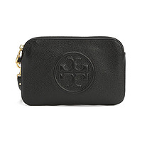 TORY BURCH 汤丽柏琦 女士纯色简约牛皮手拿包钱包