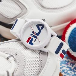 fila斐乐休闲硅胶石英手表