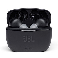 JBL 杰宝 TUNE215TWS 入耳式真无线蓝牙耳机 星际黑
