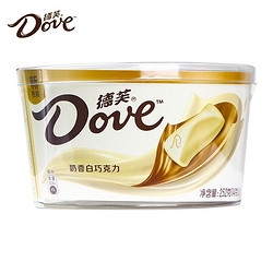 Dove 德芙 奶香白巧克力 252g