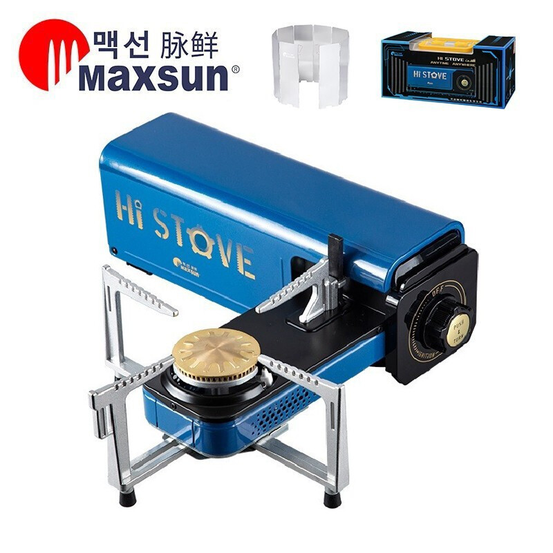 MAXSUN 脉鲜 MS 折叠卡式炉 MS-100+挡风屏+手提箱