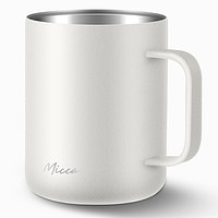 Midea 美的 Micca快速降温杯男女创意马克杯咖啡情侣水杯茶杯不锈钢