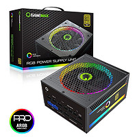 GAMEMAX 游戏帝国 RGB1050国际版 全模组电脑电源 80PLUS金牌 1050W