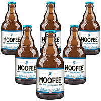 MOOFEE 慕妃 精酿啤酒 纯酿拉格啤酒 330mL*6瓶