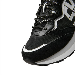 Skechers斯凯奇2021春夏女子跑步鞋透气运动鞋155493 155493-BKW 黑色/白色 36