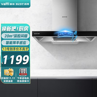 百得(BEST)华帝股份 油烟机 欧式家用抽油烟机 20立方大吸力 挥手感应 一级能效 CXW-240-E106