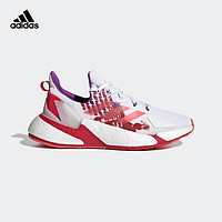 阿迪达斯官网 adidas X9000L4 W 新年款女鞋跑步运动鞋GZ7638 白色/红色/紫色 42(260mm)