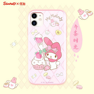 优加HelloKitty 苹果11手机壳11Pro Max保护套苹果X/XS MAX/XR软壳卡通 午茶时光