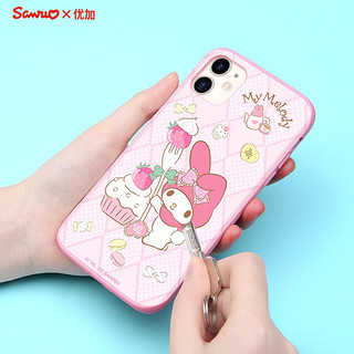 优加HelloKitty 苹果11手机壳11Pro Max保护套苹果X/XS MAX/XR软壳卡通 午茶时光