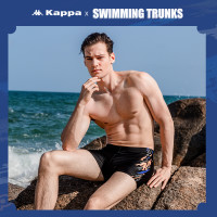 Kappa 卡帕 KP2140009 男士防尴尬速干泳裤