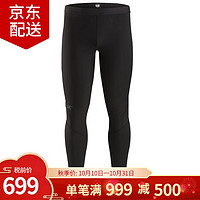 ARC'TERYX 始祖鸟 Phase AR Bottom保暖内衣长裤子  黑色/Black运动长裤 XL（90kg及以上）