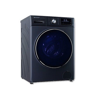 PLUS会员：SHARP 夏普 XQG100-6369S-H 洗烘一体机 10KG