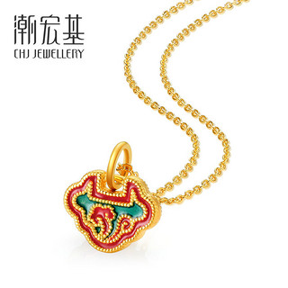 CHJ JEWELLERY 潮宏基 珠宝 国色-如意福锁