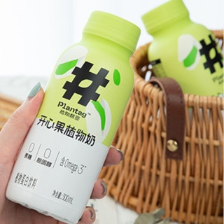 Plantag 植物标签 植物奶组合装 3口味 300ml*3瓶（燕麦植物奶+黑芝麻植物奶+开心果植物奶）