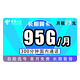 中国电信 电信长期翼卡 95G全国+300分钟