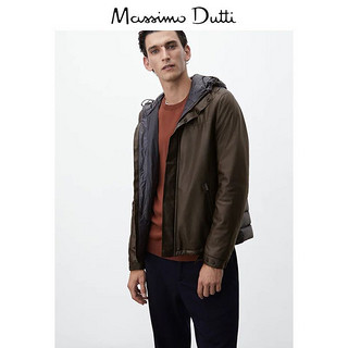 Massimo Dutti 男士皮夹克 03313253717