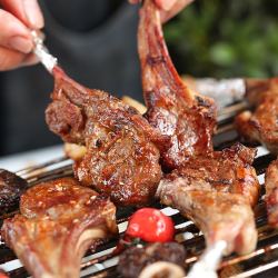 ruyisanbao如意三宝内蒙古羔羊肋排法式战斧羊排西餐香煎烧烤食材羊肉