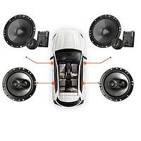 JBL 杰宝 汽车音响改装 四门6喇叭6.5英寸车载扬声器