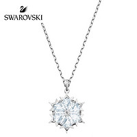 SWAROVSKI 施华洛世奇 唯美浪漫雪花项链女时尚百搭水晶吊坠锁骨链