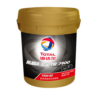 道达尔（Total）红运 RUBIA TIR 7900 超高性能柴机油润滑油 15W40 CJ-4/SM级 18L