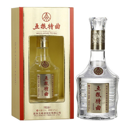 WULIANGYE 五粮液特曲精品201 52%vol 浓香型白酒500ml 单瓶装【报价